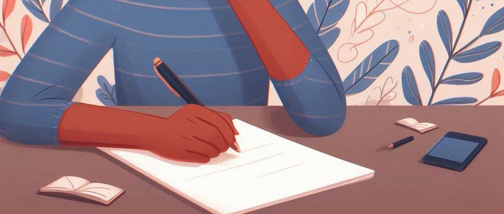 你觉得她在写些什么？ - 心理测试题图片