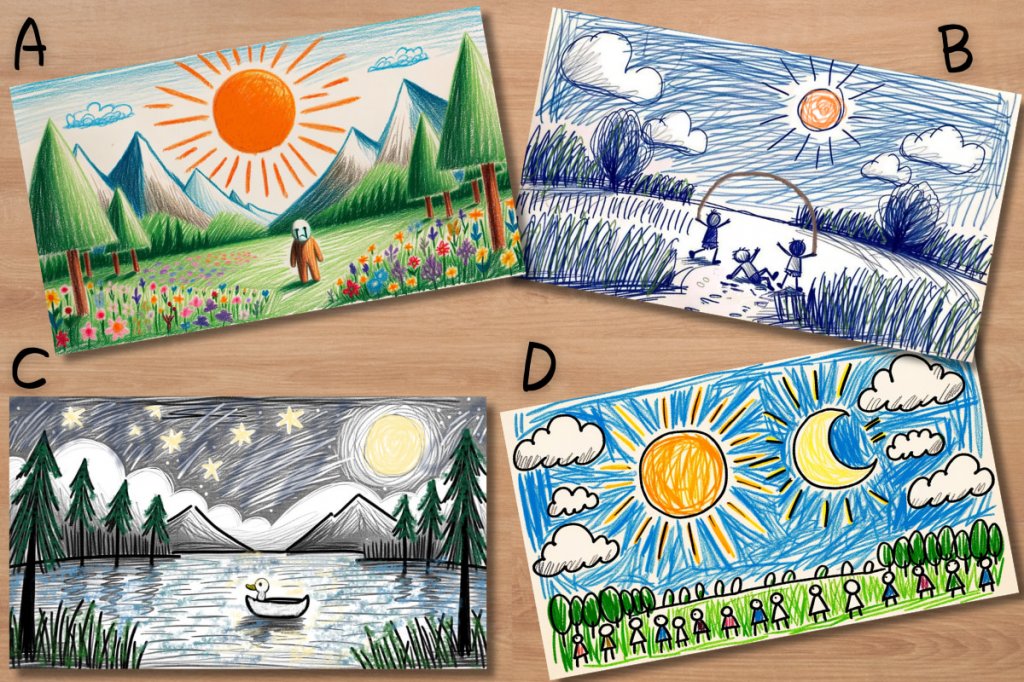 What Is Drawn in the Picture? - 心理测试题封面图