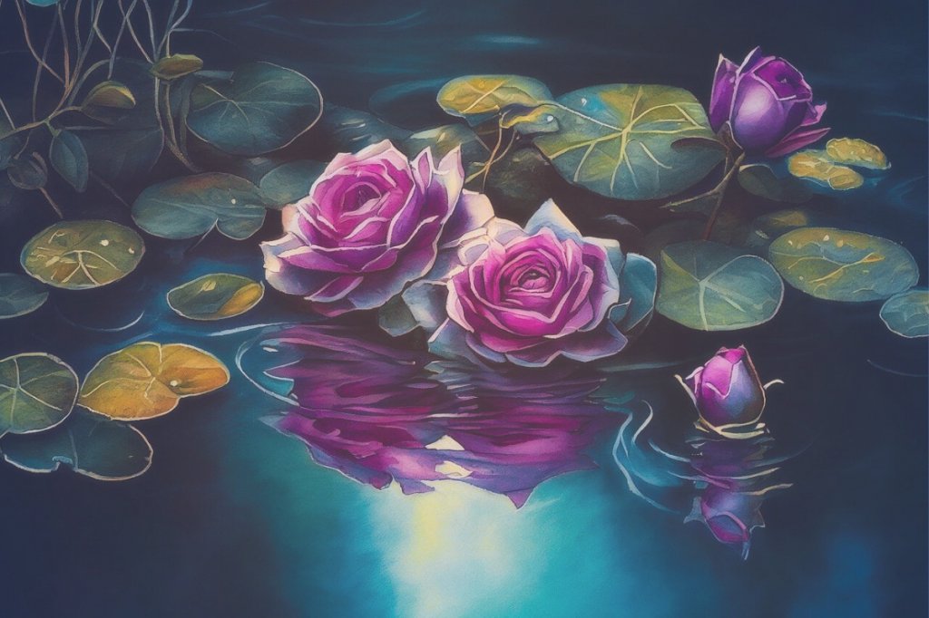 水面上会映出什么呢？ - 心理测试题封面图