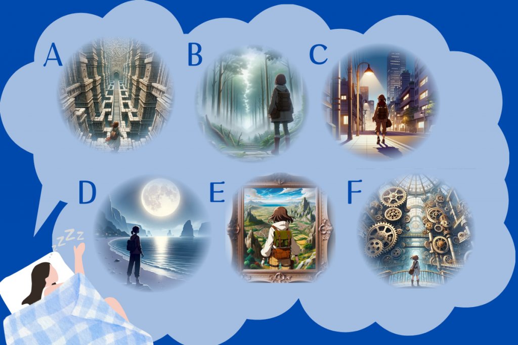 你是在哪个地方迷路的呢？ - 心理测试题封面图