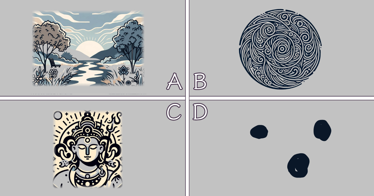 看到了什么样的涂鸦 - 心理测试题封面图