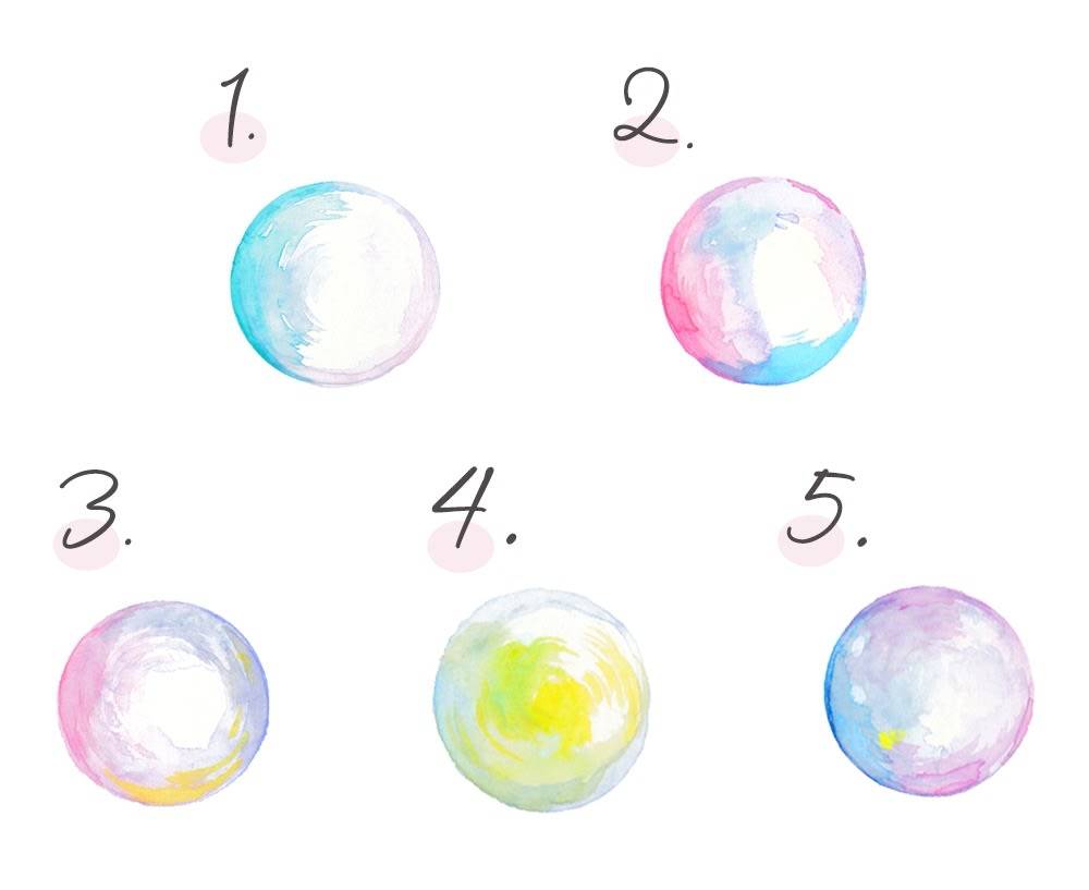 Which Colored Bubble Do You Like Most? - 心理测试题封面图