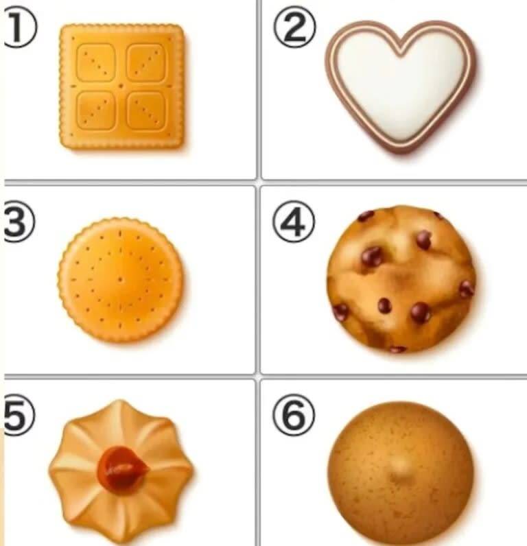 最想吃的一款饼干 - 心理测试题封面图