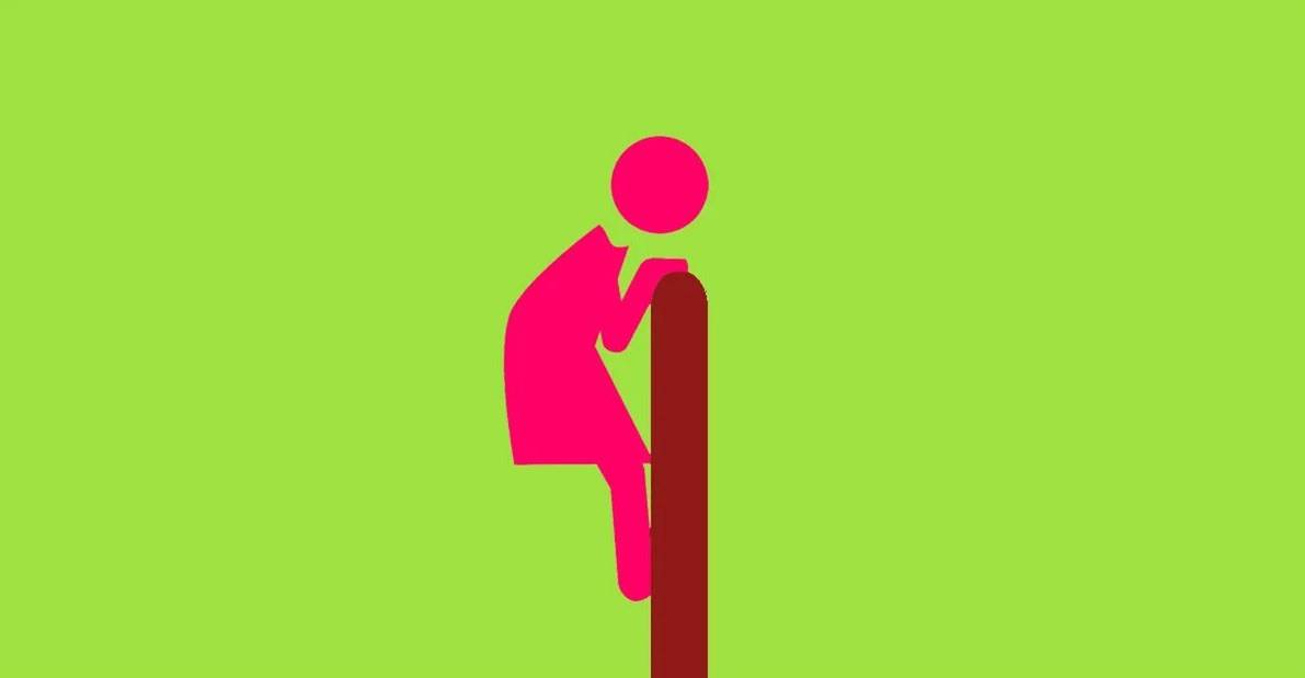 这个女人正在偷看什么？ - 心理测试题封面图