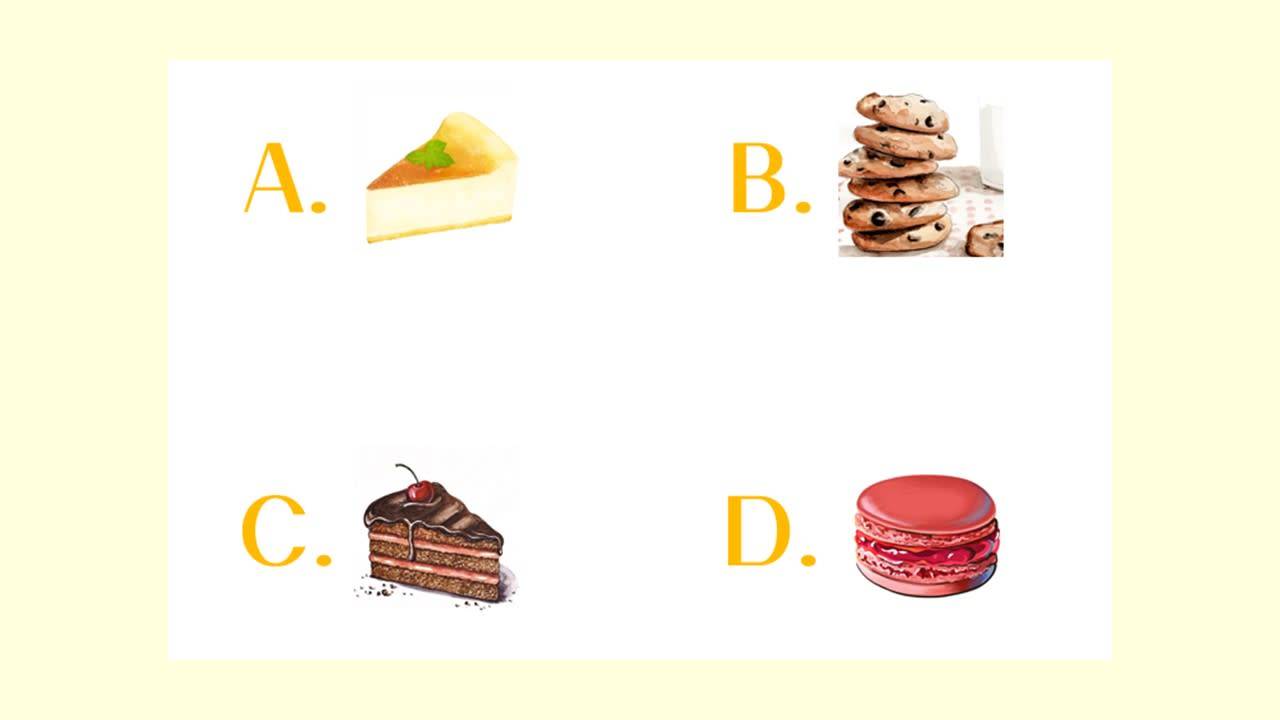 Which Snack for Afternoon Tea? - 心理测试题封面图